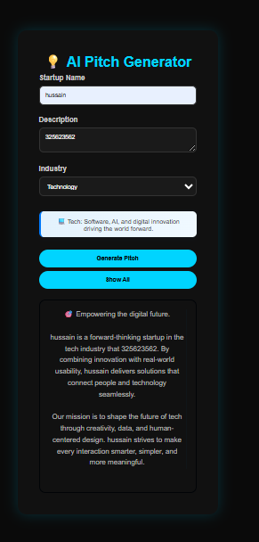 Project 12 screenshot
